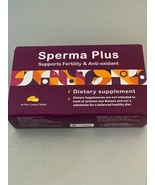 Sperma Plus Men&#39;s Fertility Support Supplement, 30 Tablets Fast delivery  - $86.43 CAD