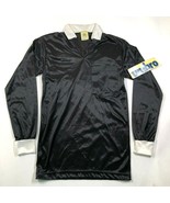 Vintage Umbro HOMBRE XS Blanco y Negro Camisa Jersey Fútbol con Cuello P... - £25.64 GBP