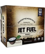 Independence Coffee Co.  Jet fuel pods. 50 count.  dark roast. bold - $137.31 CAD