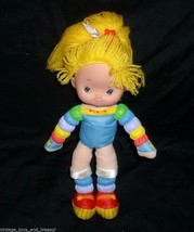 12&quot; Hallmark Rainbow Brite Poseable Stuffed Animal Plush Toy Doll Blonde Girl - £15.18 GBP