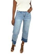 Judy Blue sid wide leg crop jeans in Denim Blue - size 1 - $53.46