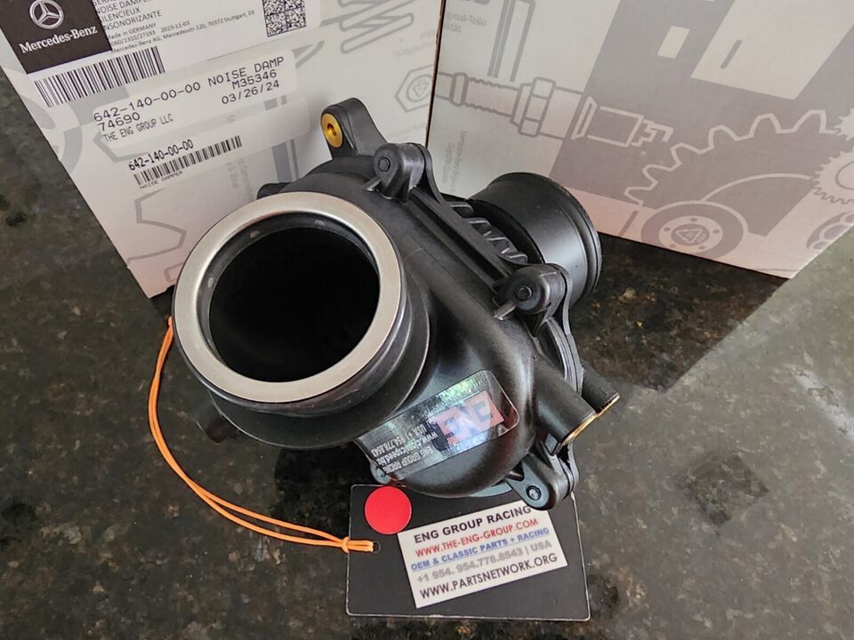 A642140000 MERCEDES-SPRINTER INTER-COOLER RESONATOR DAMPENER OEM W906 642 - $198.52