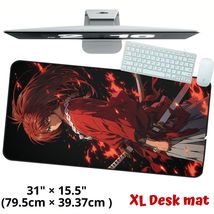 Rurouni Kenshin Desk Mat Anime Manga Samurai X Large Game Keyboard Mouse... - $26.99