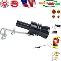 CNC Machined Aluminum Muffler Whistle - Sporty Turbo Sound Simulator (Bl... - $23.82 CAD