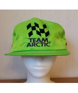 Vtg Arctic Cat Snowmobile Racing Hat Green Nylon 5 Panel Dad Cap Brow Fl... - €124,90 EUR