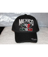 MEXICO EAGLE HECHO EN MEXICO AGUILA BASEBALL CAP HAT ( BLACK ) - £8.95 GBP
