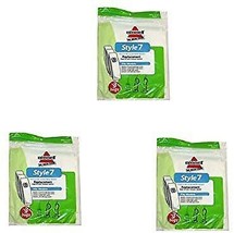 Replacement Part For Bissell 32120 Style 7 Vacuum Cleaner Bags 9pk, White - $49.27