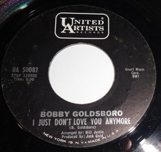 Bobby Goldsboro 45 RPM Record - Blue Autumn / I Just Don&#39;t Love You Anymore B6 - £2.97 GBP