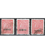 ZAYIX India Travancore Feudatory  State O60 varieties Used 3 Officials 0... - £1.57 GBP
