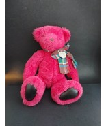 Vintage 1992 Gund Bear Victoria Secret Pink Plush Teddy Bear Stuffed Animal - £13.28 GBP