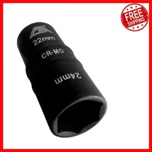 Heavy-Duty Lug Nut Flip Socket 22mm x 24mm - For Automotive Excellence - $26.18