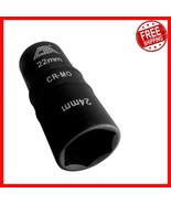 Heavy-Duty Lug Nut Flip Socket 22mm x 24mm - For Automotive Excellence - $491.42 MXN