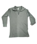 Vtg Wunsch &amp; Rudolph Quarter Zip Green Army 6/42 Small Shirt Men&#39;s - $40.11 CAD
