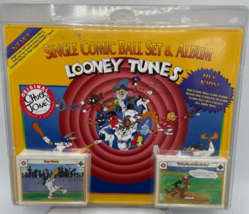 1991 Upper Deck Looney Tunes Single Comic Ball Set &amp; Album 99 cards New ... - $7.59