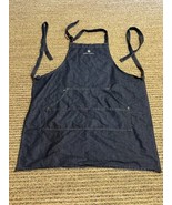 Kendal Floral Denim Cotton Apron Pockets - $27.01 CAD