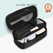 [BLAN BLACK] 2-layer combo pouch cosmetics, travel pouch - £31.27 GBP