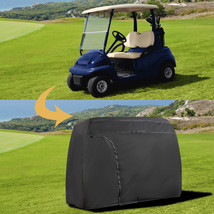 2/4 Passenger Outdoor Golf Cart Cover Univeral Protection For Club Car Ez Go - £45.55 GBP