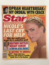 Star Tabloid Magazine January 31 1995 Oprah &amp; Heather Battles Cancer No Label VG - £15.11 GBP