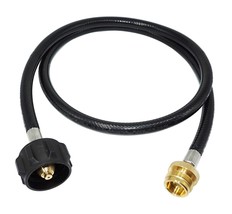 4Ft Propane Adapter Hose Lp Tank 1Lb To 20Lb Converter For Qcc1 Type1 Gas Grill - £21.25 GBP