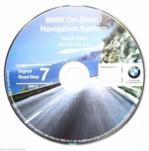 Bmw Navigation Cd Dvd Digital Road Map Disc 7 South East 65900426556 MK3 2007.2 - £62.09 GBP