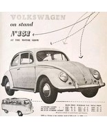1954 Volkswagen Earls Court Import Advertisement Autocar Automobilia DWP... - $41.01 CAD