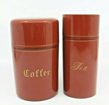  Japanese Lacquerware Coffee Tea Canister Storage Set Made in Japan AS-I... - $42.07