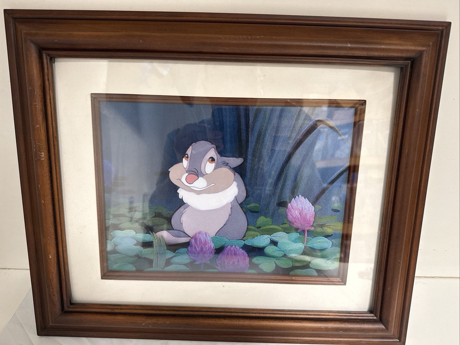 Framed Thumper 8" x 11" Print Disney's Bambi Character, Framed 11" x 17" #24685 Item image 7