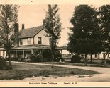 Vtg Cartolina Circa 1908 Mountain Vista Cottage - Lewis , Ny - Hughes &amp; ... - £14.27 GBP