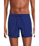 Hugo Boss Men&#39;s Blue Silver Logo Swim Shorts Beach Athletic Size 2XL - £55.33 GBP