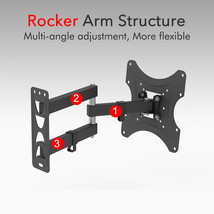 TMX200 Rotating TV Wall Mount with Spirit Level, Fits 26–50&quot; Screens - $485.34 MXN