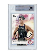 Natalie Coughlin Team USA Signed 2012 Topps US Olympic Beckett BGS On-Ca... - £77.88 GBP