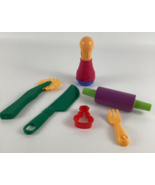 Play-Doh Molding Cutting Tool Rolling Stamper Pastry Cutter Lot Knife Ha... - $464.66 MXN