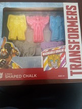 Transformers 5 Pack Shaped Chalk Washable Chalk - £16.25 GBP