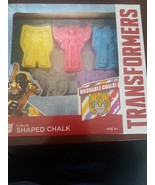 Transformers 5 Pack Shaped Chalk Washable Chalk - £16.33 GBP