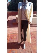 Embroidered Beige Satin silk wedding Moroccan Kaftan  - $301.19 CAD