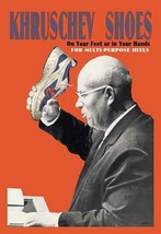 Khruschev Shoes: On Your Feet or in Your Hands by Wilbur Pierce - Art Print - £17.29 GBP+