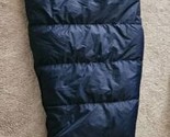 Vintage Camp 7 Navy Sleeping Bag Right Zip 5&#39;11&quot; Goose Down Boulder CO R... - $113.80
