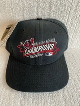 Cleveland Indians ‘97 American League Central Champions New Era Snapback Cap Nwt - $98.99