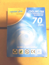 MASSCOOL FD07015S1M3/4 70mm Cooling Fan NEW - $6.99