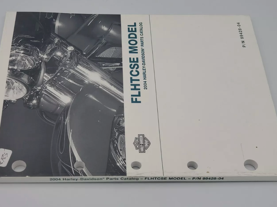 2004 Harley Davidson FLHTCSE Model Parts Catalog Manual 99428-04 OEM - $9.99
