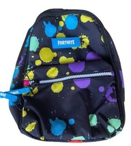 Fortnite Paint Splash On Black Insulated Lunch Bag Tote Lunch Bag Work Tote - £17.40 GBP