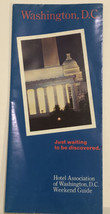 Vintage Washington DC Brochure District Of Columbia BR5 - £10.24 GBP