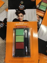 Hyde And Eek Witch Make Up Kit Halloween Water Activated Green Red Black - $9.95