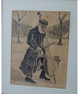 Man with cello  - £179.25 GBP