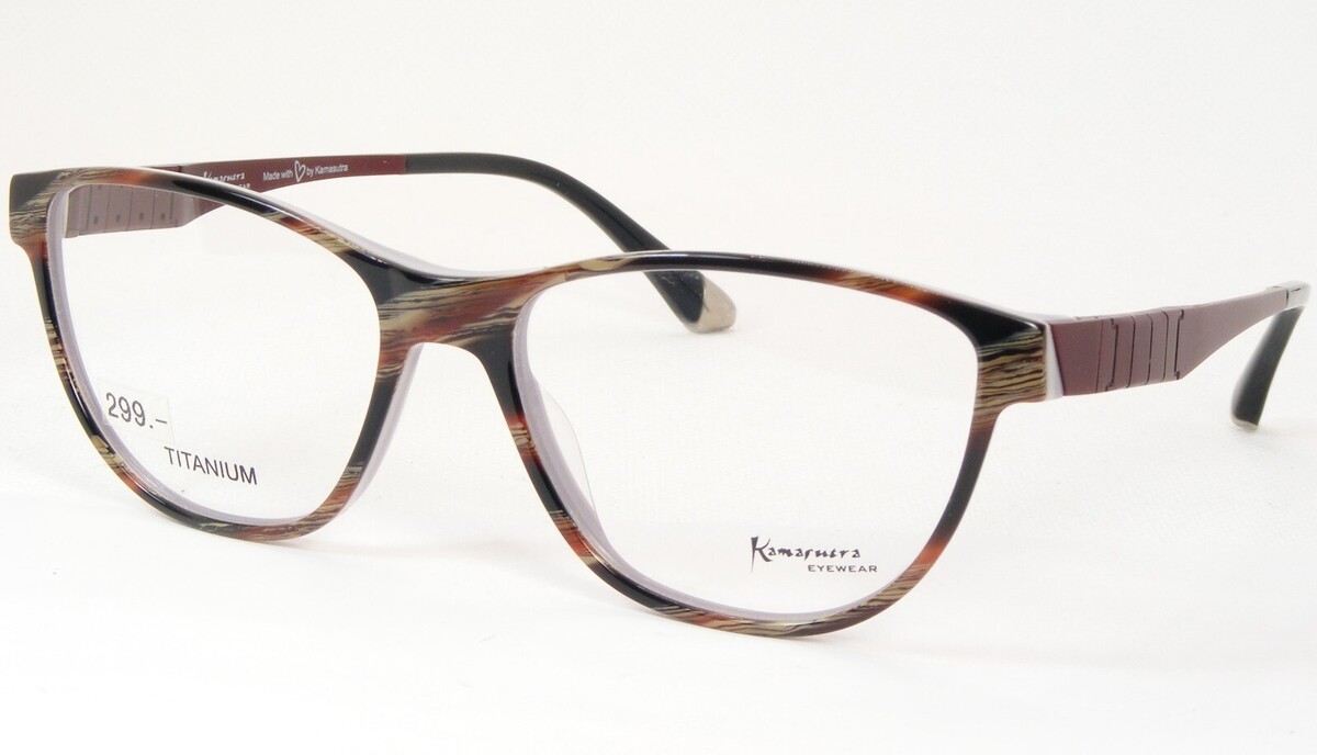 Kamasutra KS-4206-04 Multicolor UNIQUE RARE EYEGLASSES GLASSES FRAME 53-... - $156.42