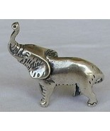 Elephant silver miniature - $83.60 CAD
