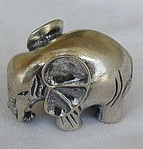 Elephant silver miniature B - $54.00