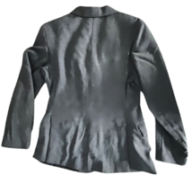 Devon-Aire Wool L'Cord Show Coat Jacket Gray Pinstripe Ladies Size 12 NEW image 4