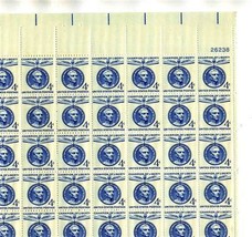  Champion of Liberty 4 Cent Stamps Mint Sheet #1125 Jose San Martin - £7.83 GBP