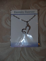 Swarovski Inspired Design Fashion Necklace Eternity Forever - £5.55 GBP